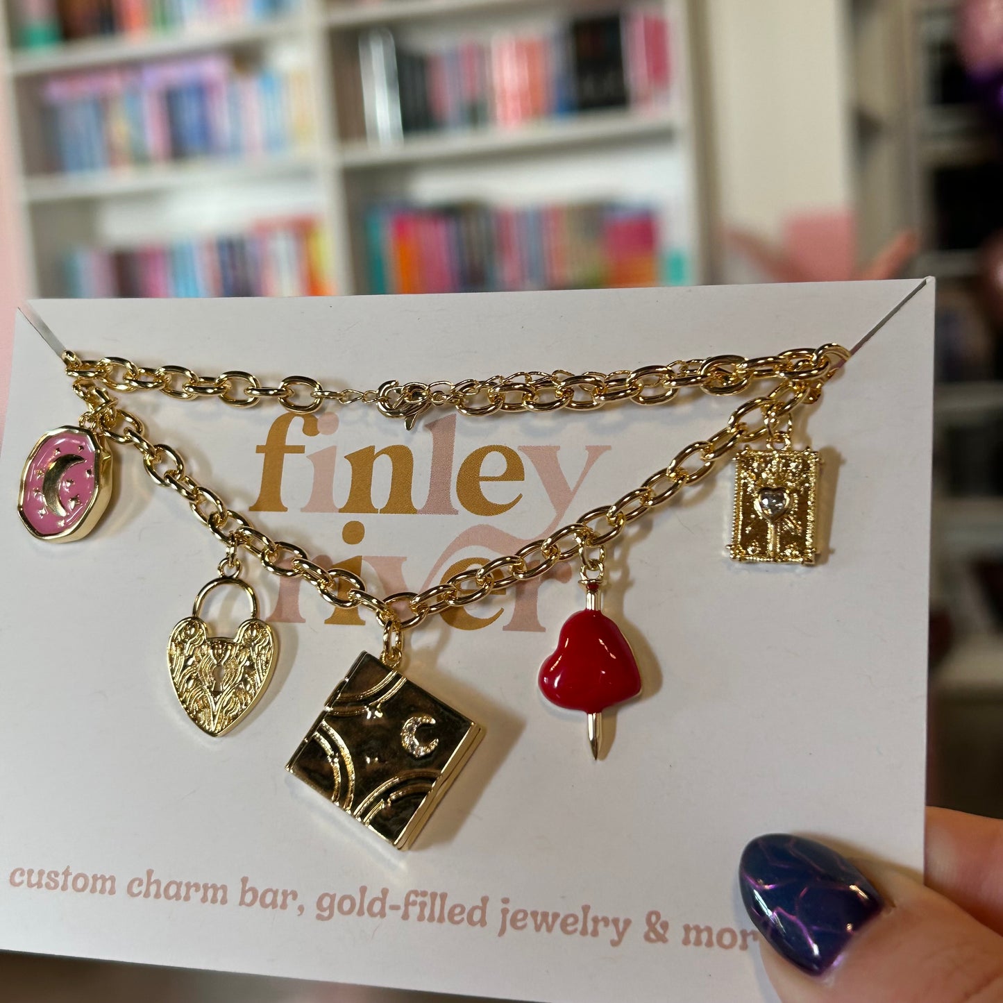 Enemies to Lovers Charm Necklace