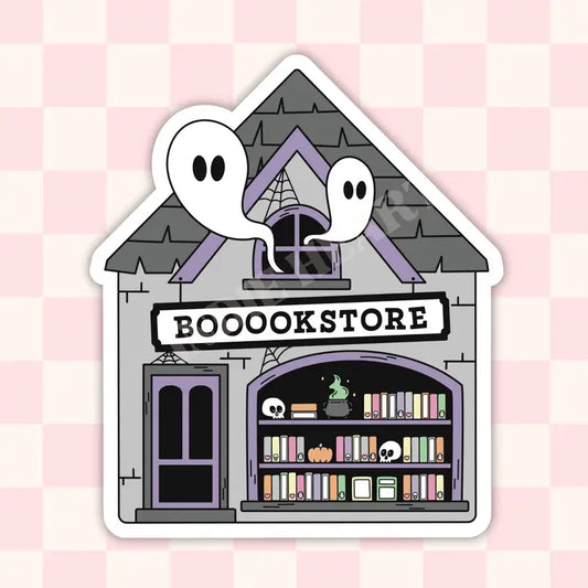 Sticker - Haunted Bookstore