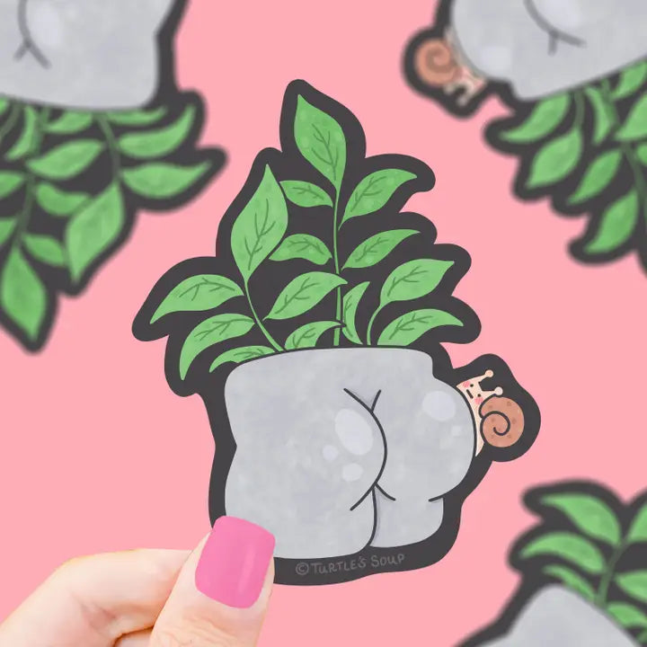 Sticker - Butt Planter