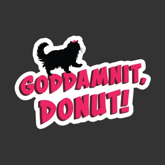 Sticker - Goddamnit, Donut! (DCC)