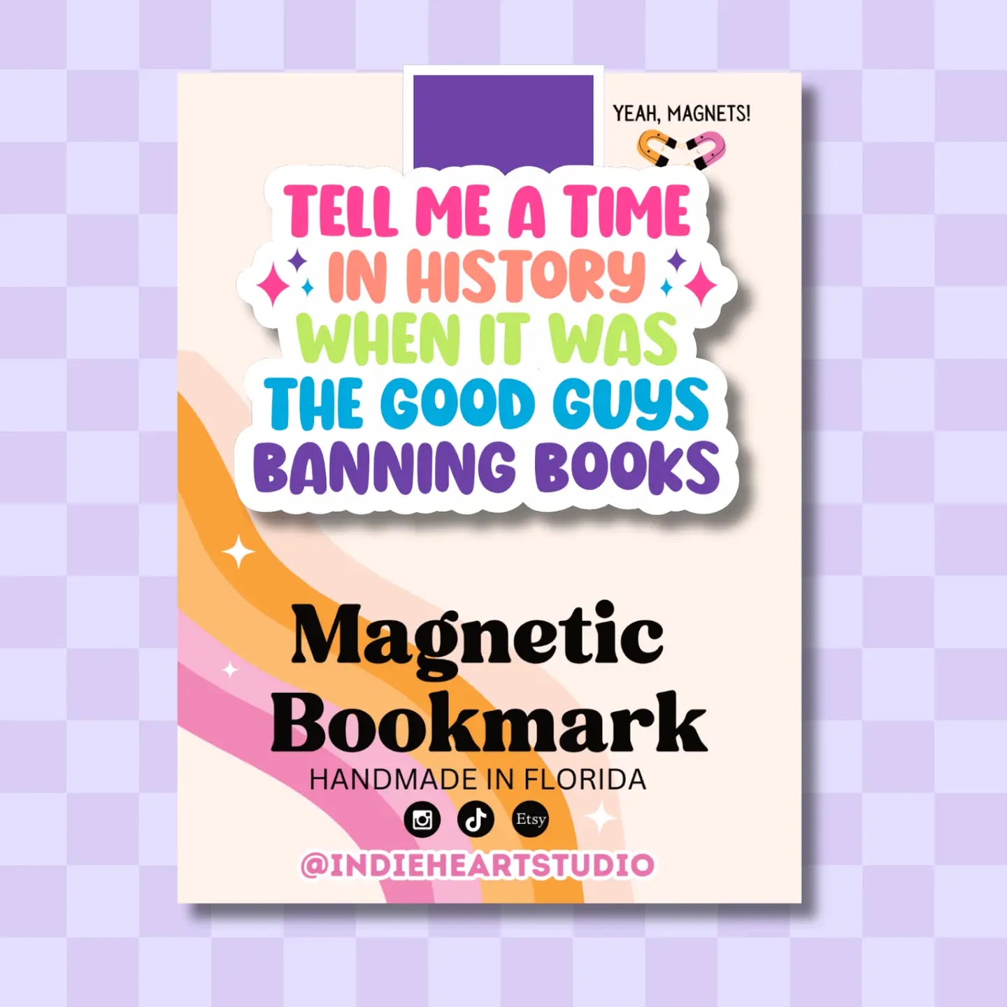 Magnetic Bookmark - Tell Me A Time In History