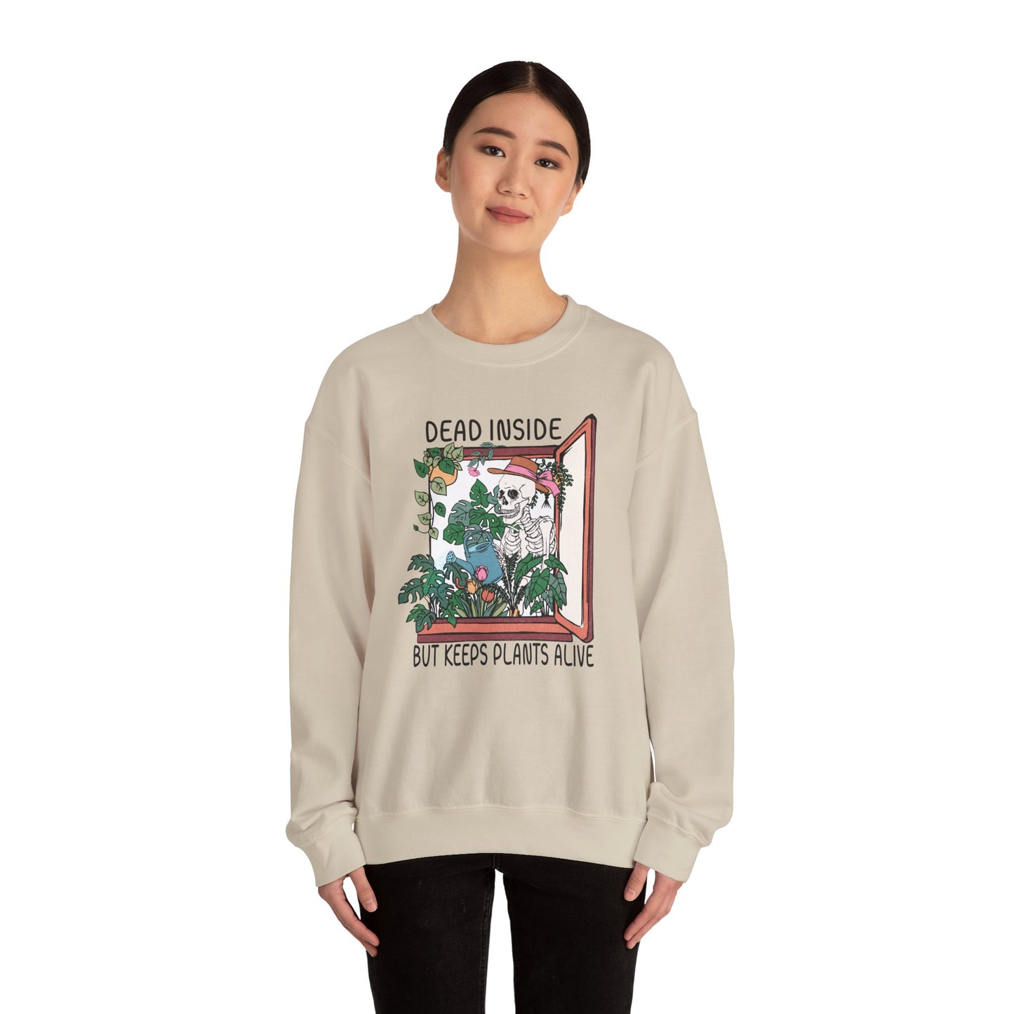 Keeps Plants Alive Crewneck Sweatshirt