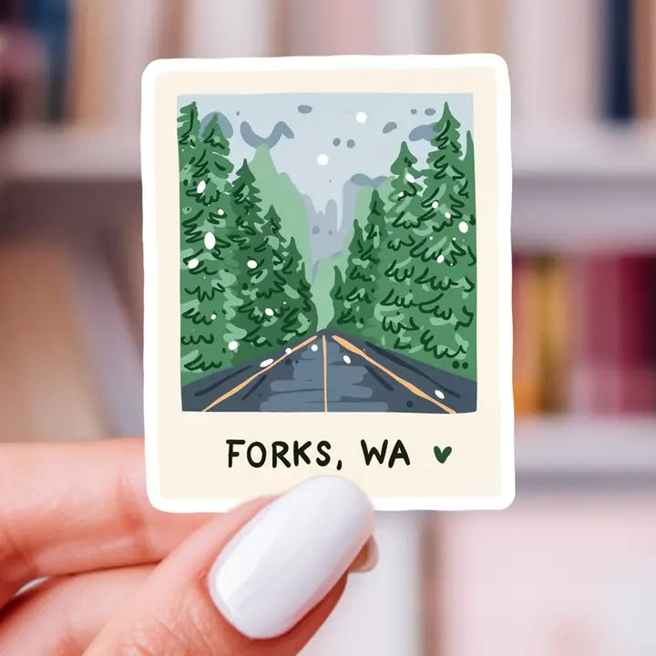 Sticker - Forks Polaroid