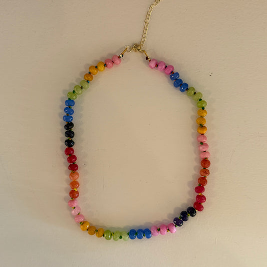 Candy Confetti Beaded Necklace