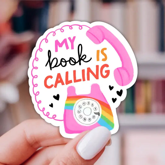 Sticker - My Book is Calling