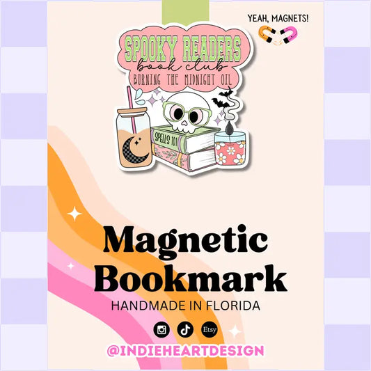 Magnetic Bookmark - Spooky Readers Book Club