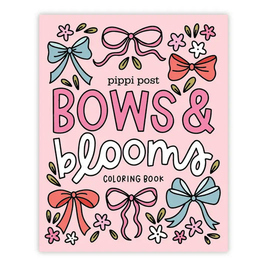 Bows & Blooms Coloring Book