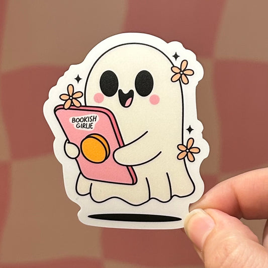 Sticker - Bookish Girlie Ghost