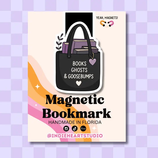 Magnetic Bookmark - Ghost Lover Book Tote