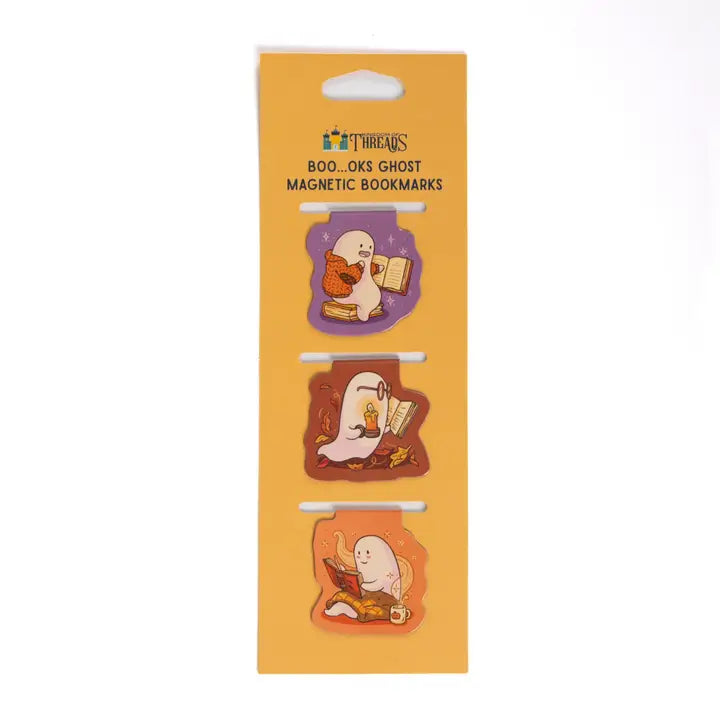 Magnetic Bookmark - Reading Ghosties