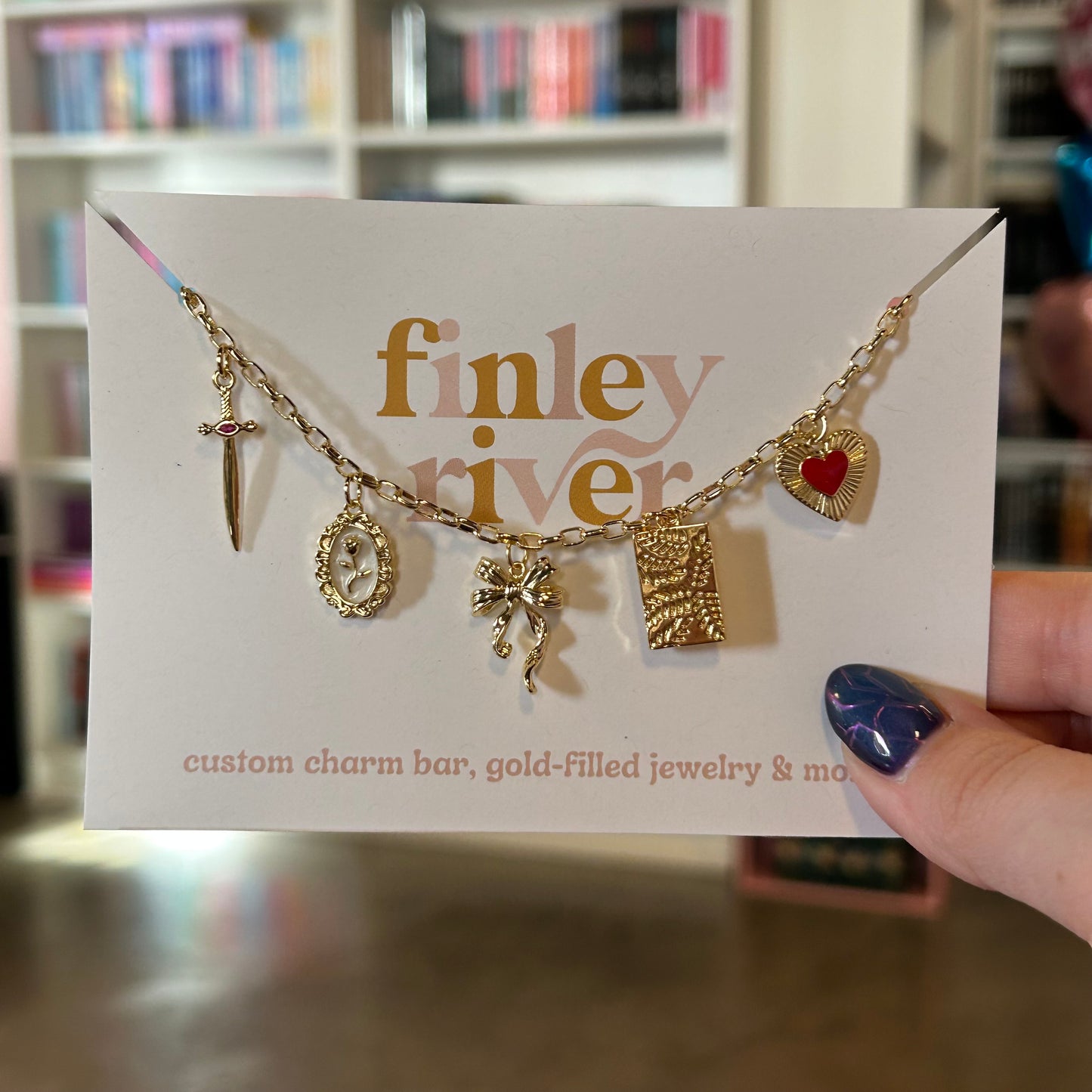 Medieval Romance Charm Necklace