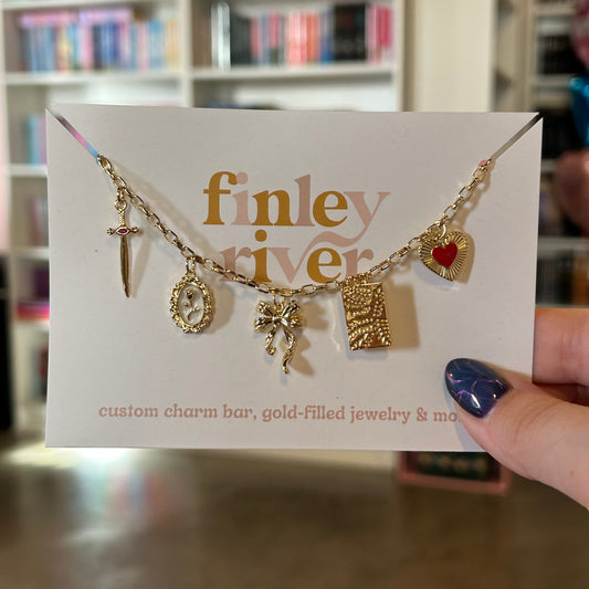 Medieval Romance Charm Necklace
