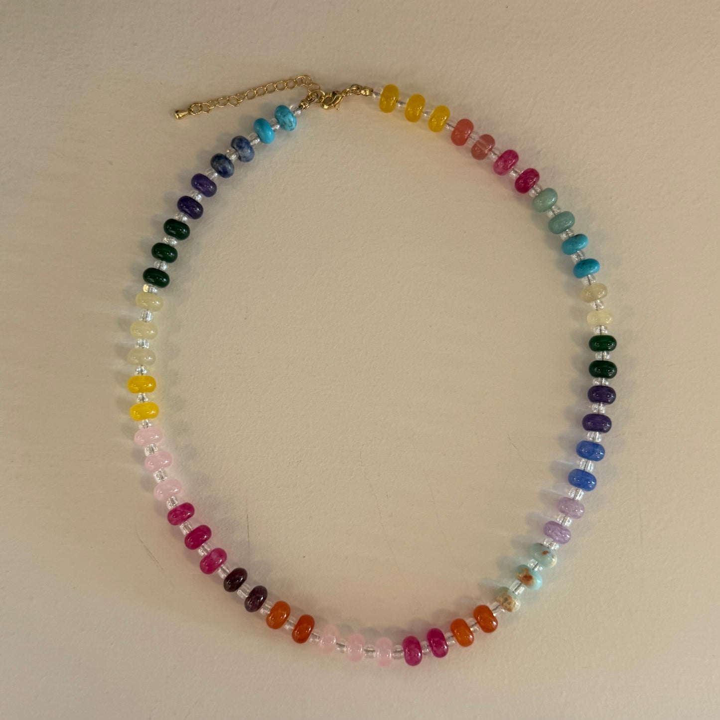 Endless Summer Beaded Necklace