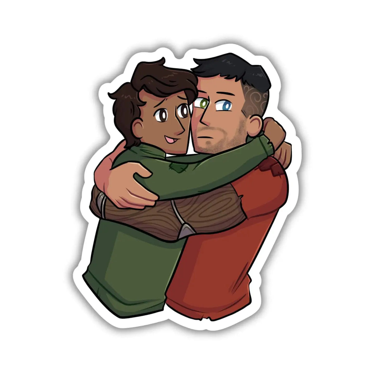 Sticker - Victor & Hap Hugging (TJ Klune)