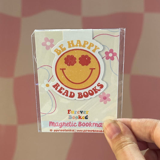 Magnetic Bookmark - Be Happy Read Books