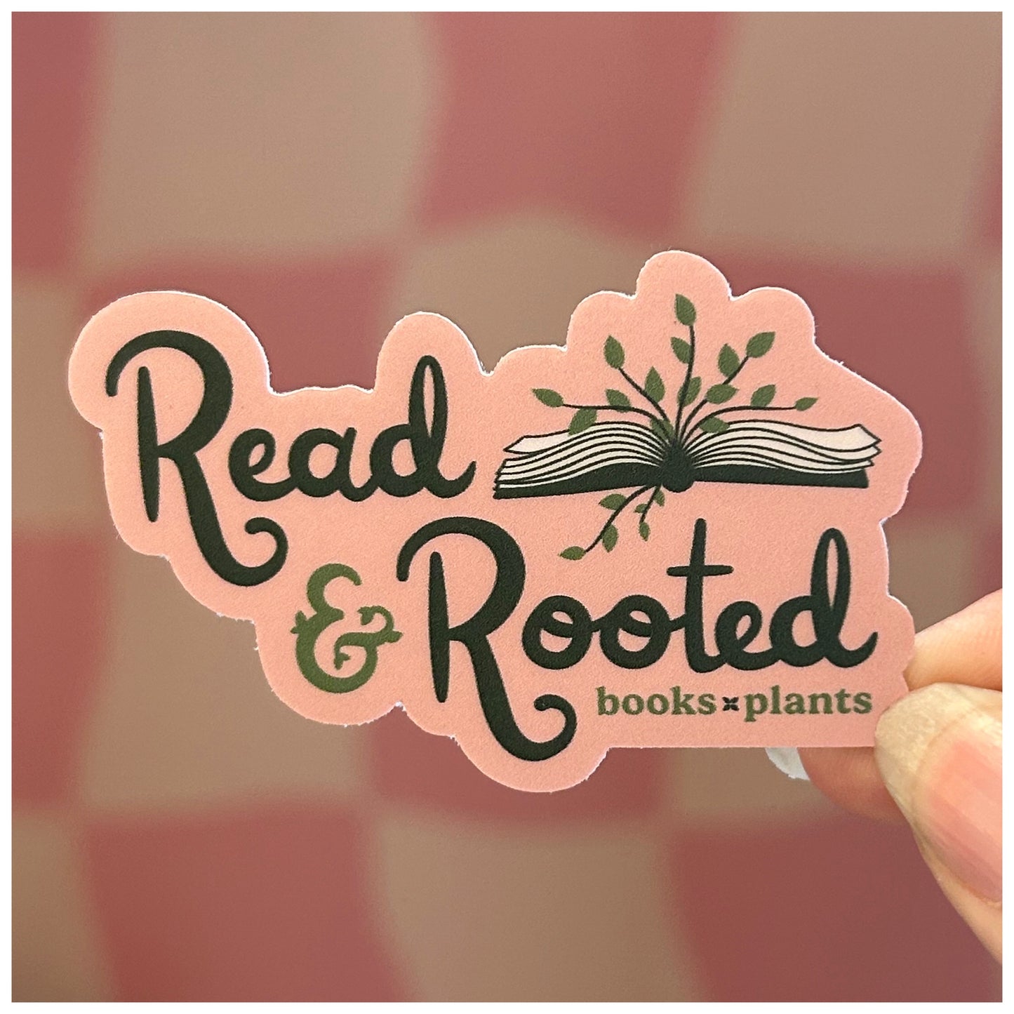 Sticker - Read & Rooted Logo