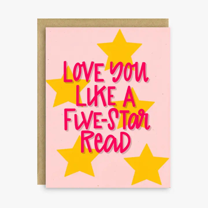 Greeting Card - Love You Like a 5-Star Read