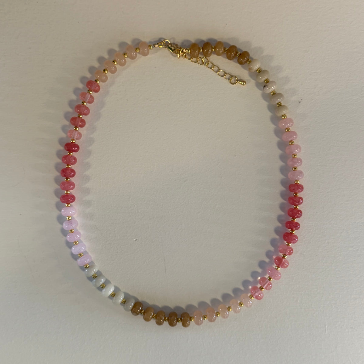 Desert Rose Beaded Necklace