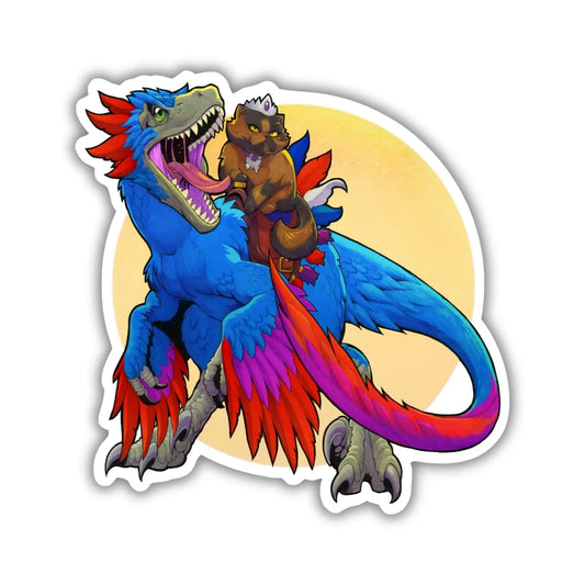 Sticker - Princess Donut Riding Mongo (DCC)