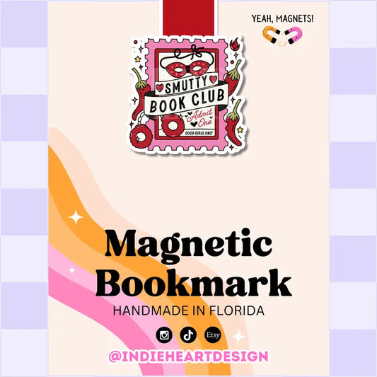 Magnetic Bookmark - Smutty Book Club