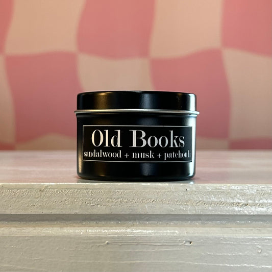 Bookish Candle - Old Books