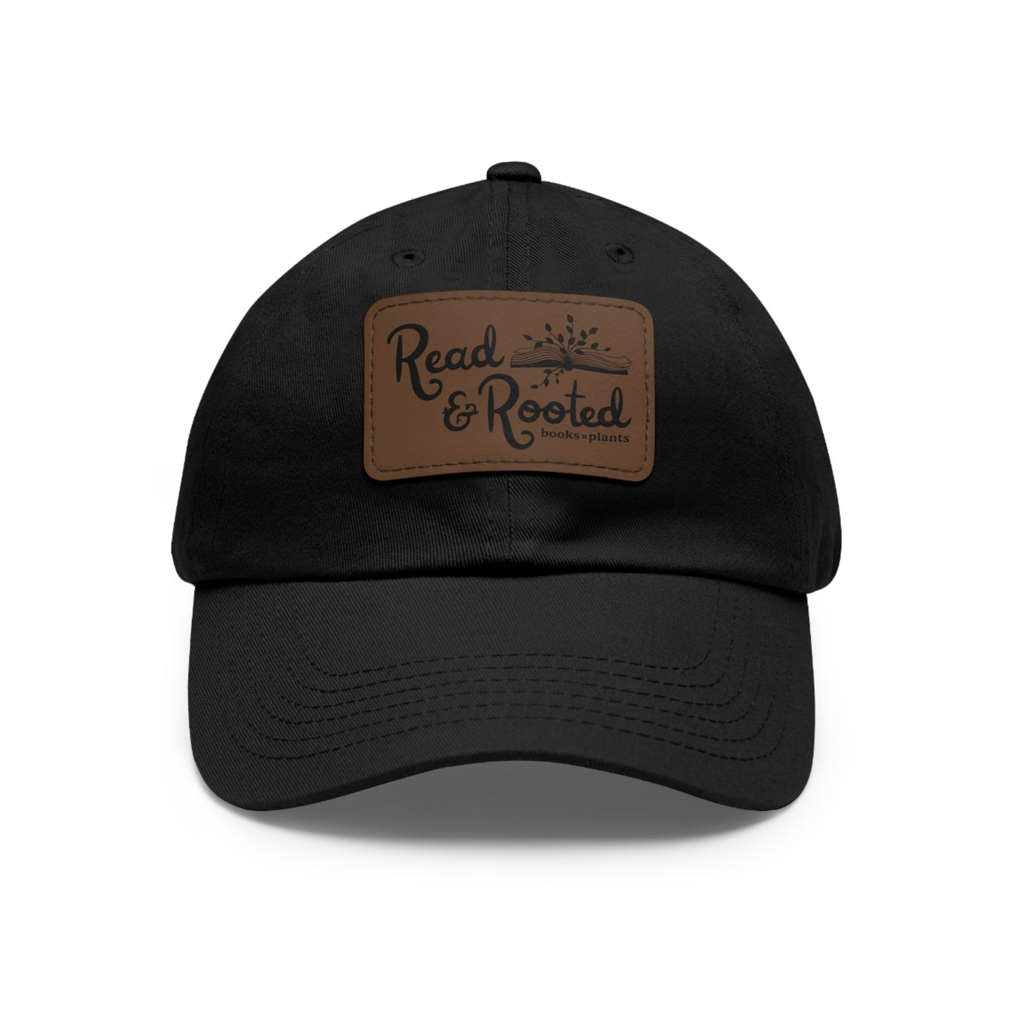 Shop Logo Dad Hat with Leather Patch