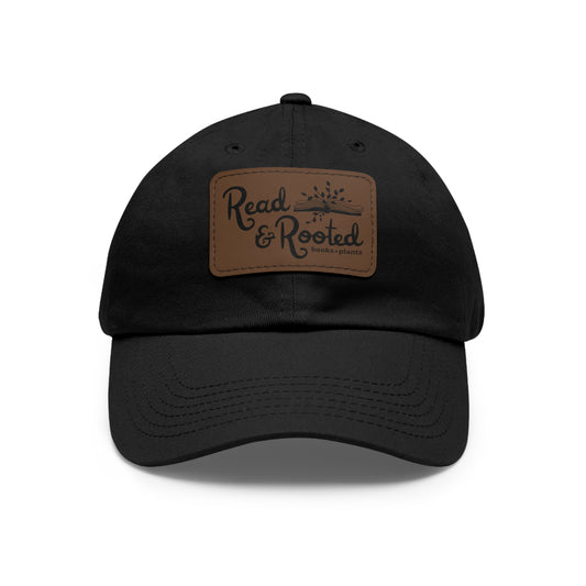 Shop Logo Dad Hat with Leather Patch