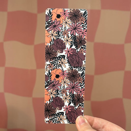 Bookmark - Dusty Rose Floral