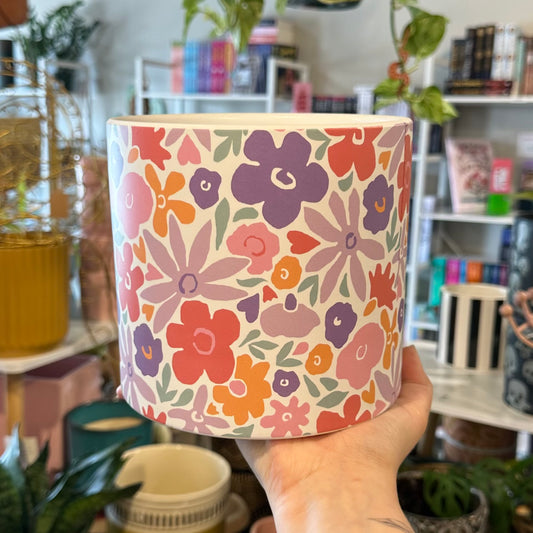 Pastel Blooms Pot