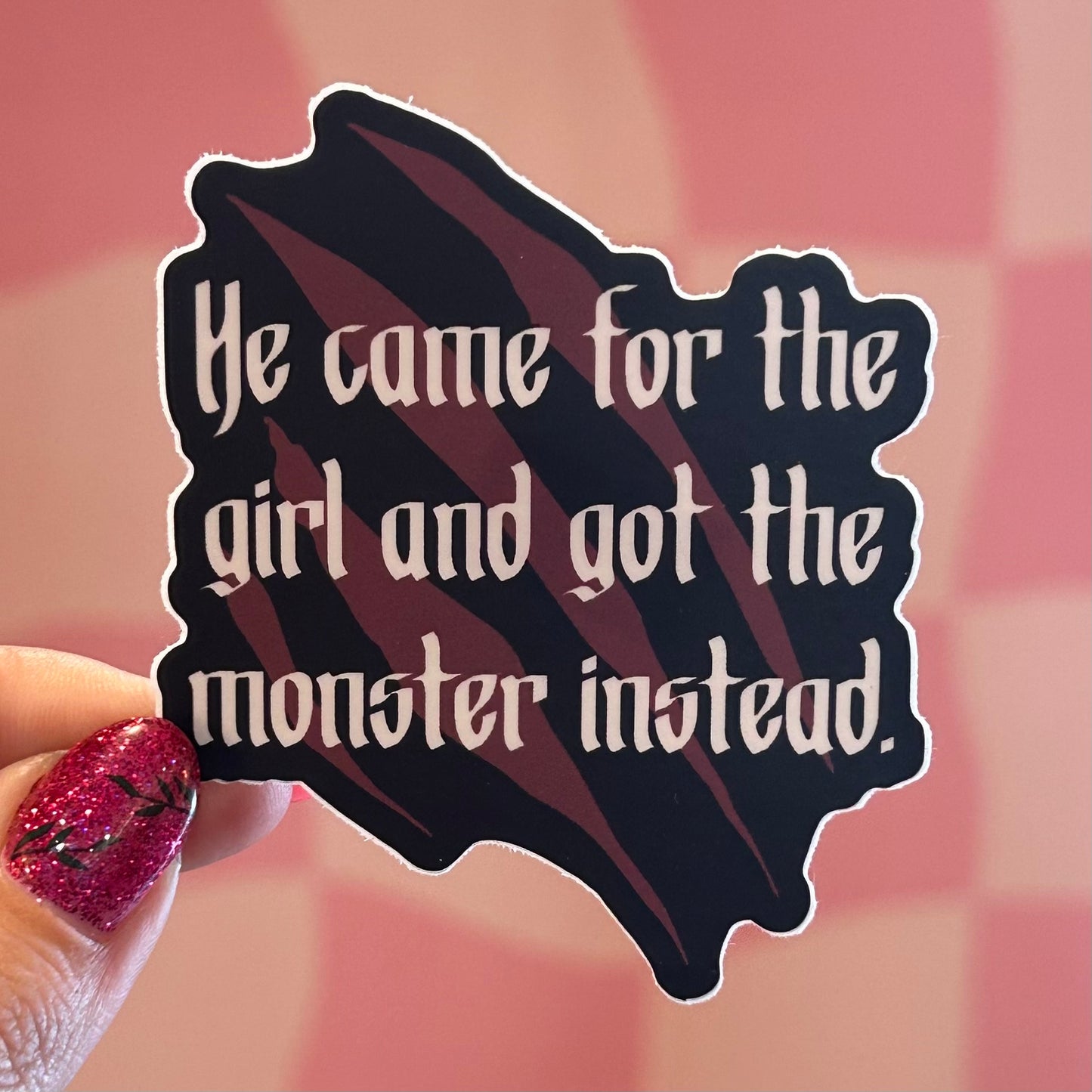 Sticker - He Came for the Girl (One Dark Window)