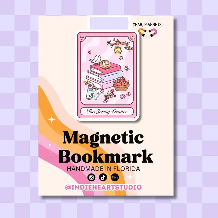 Magnetic Bookmark - Spring Reader Tarot