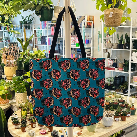 Canvas Tote - Cool Tiger