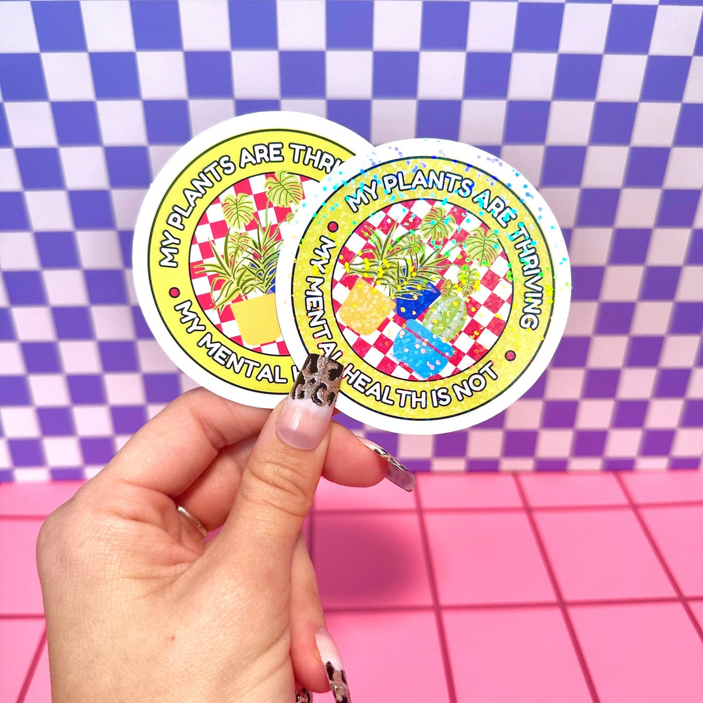 Sticker - My Plants Are Thriving