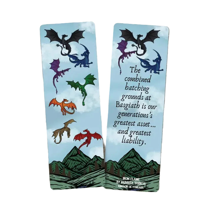 Bookmark - Dragons Hatching Grounds (Iron Flame)