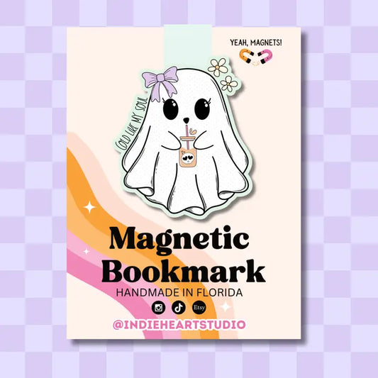 Magnetic Bookmark - Cold Like My Soul Ghost