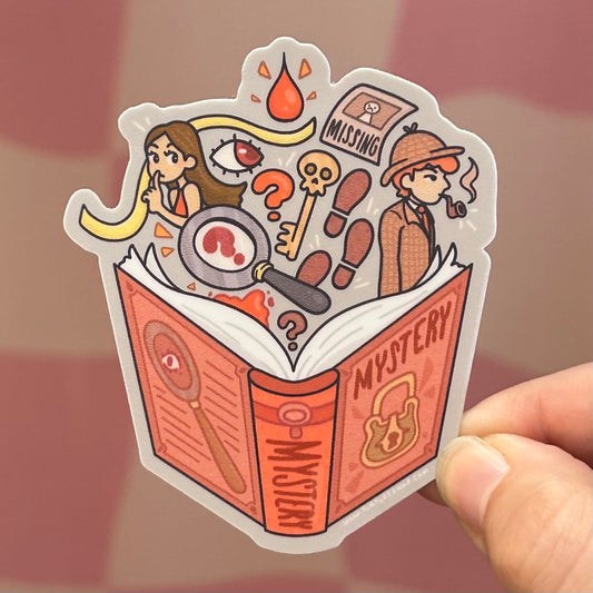 Sticker - Mystery Book Club