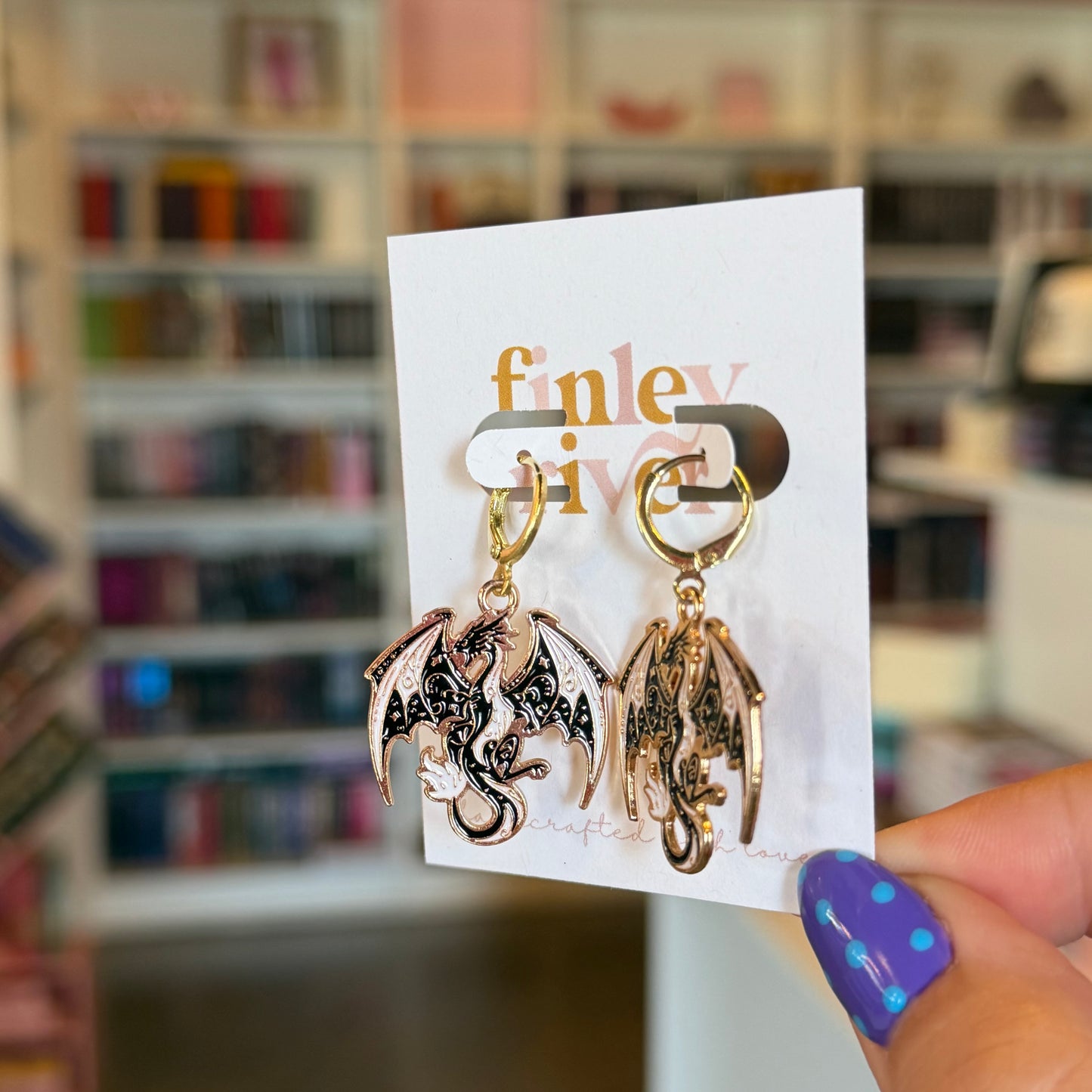 Dragon Huggies Earrings