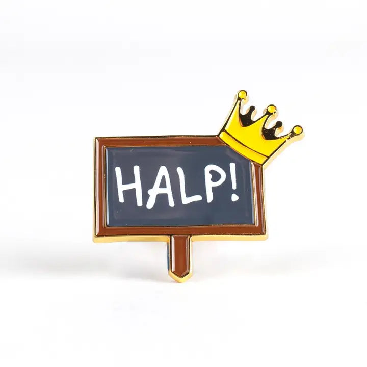 Enamel Pin - HALP! (ATTV)