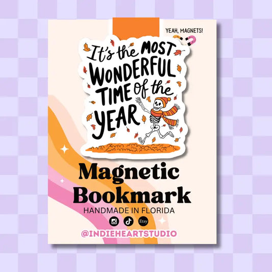 Magnetic Bookmark - Most Wonderful Time Fall