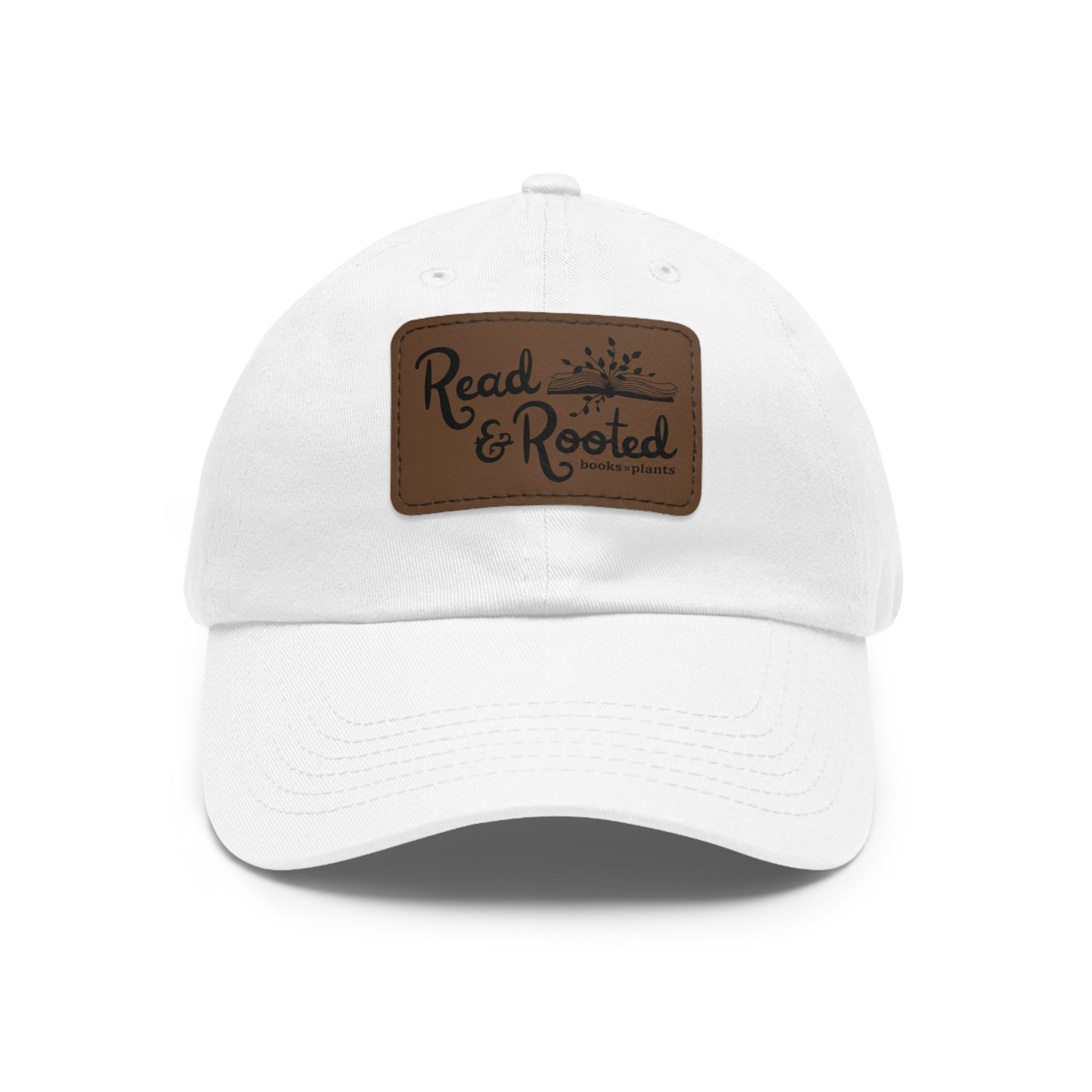 Shop Logo Dad Hat with Leather Patch