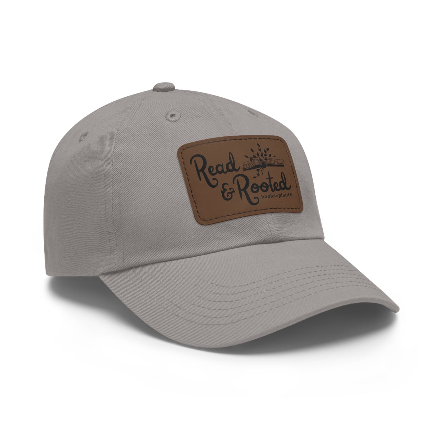 Shop Logo Dad Hat with Leather Patch