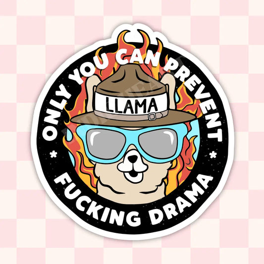 Sticker - Drama Llama