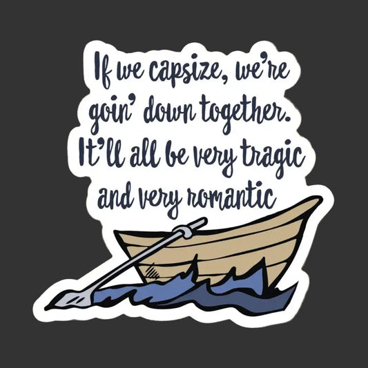 Sticker - Goin' Down Together (Bookshops & Bonedust)