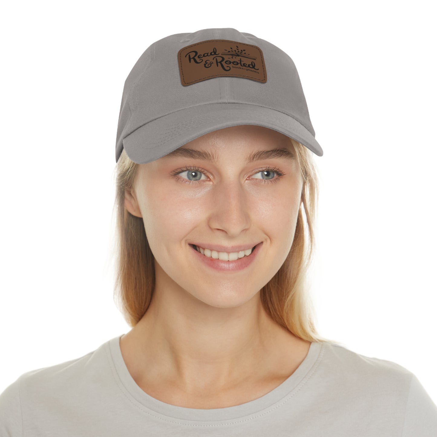 Shop Logo Dad Hat with Leather Patch