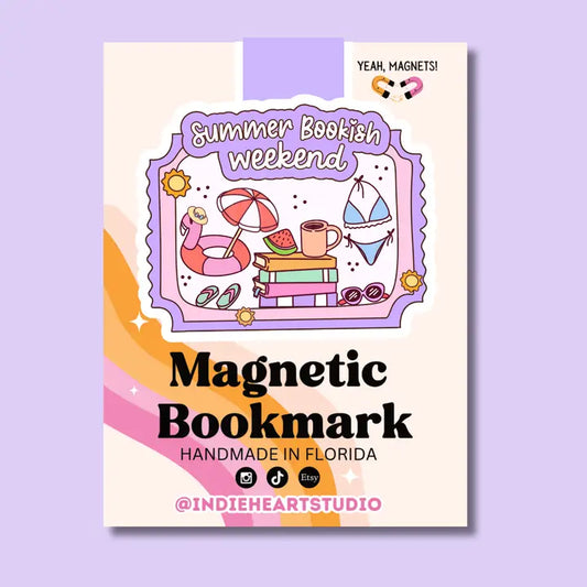 Magnetic Bookmark - Summer Bookish Weekend Ticket