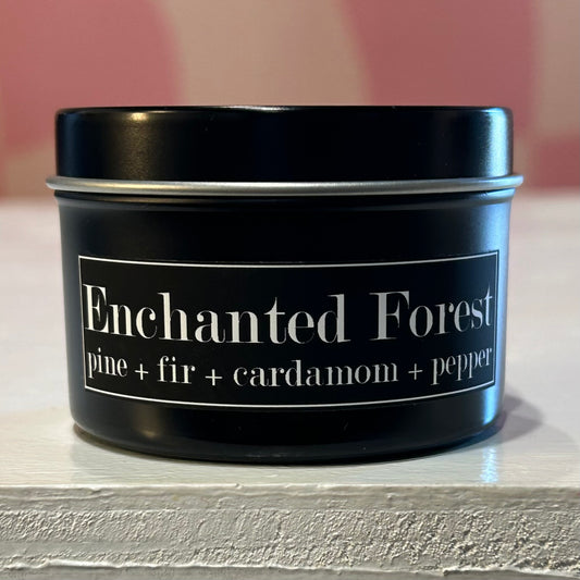 Bookish Candle - Enchanted Forest