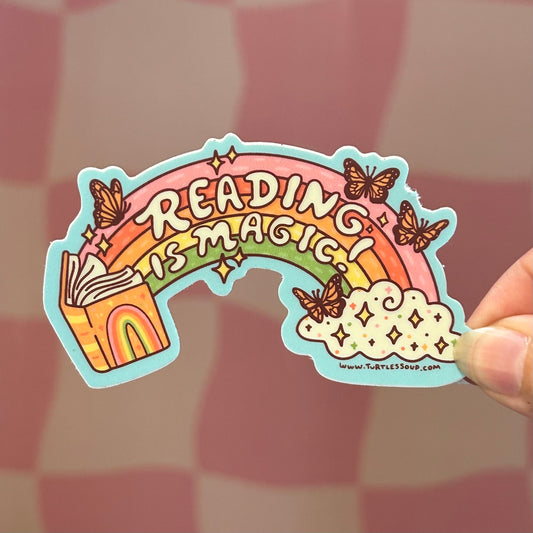 Sticker - Reading is Magic!