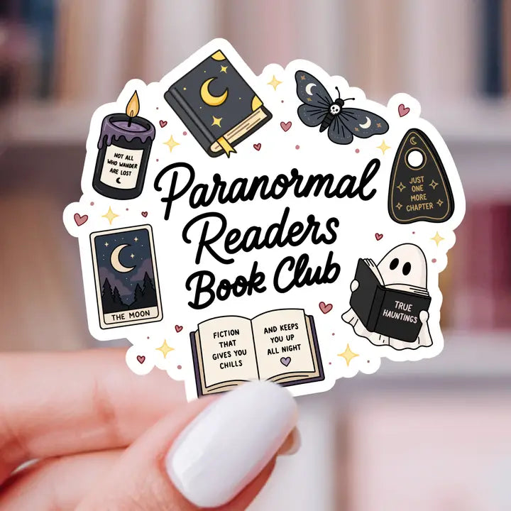 Sticker - Paranormal Book Club