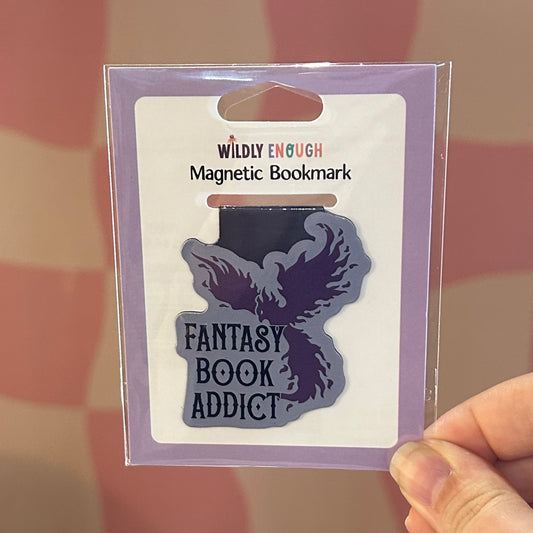 Magnetic Bookmark - Fantasy Book Addict