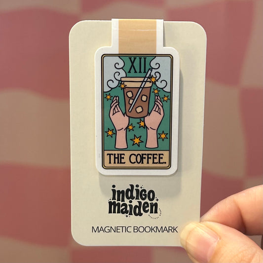 Magnetic Bookmark - The Coffee Tarot Card